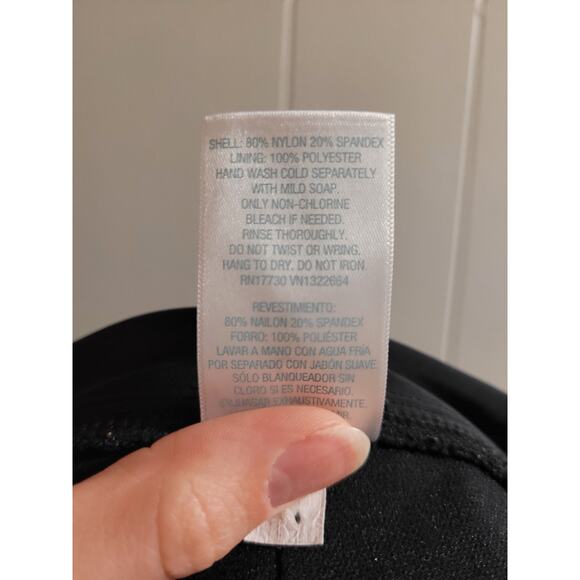 Kona Sol Black Dance Swim Shorts Women's Medium - Picture 5 of 7